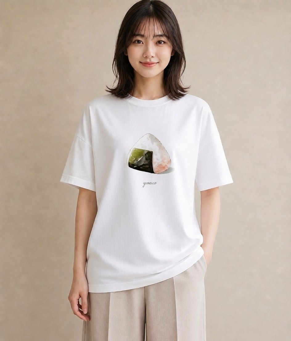 グラフィックTシャツ レディース どら焼き 食べ物 フード イラスト 普段使い 親子 20代 白T