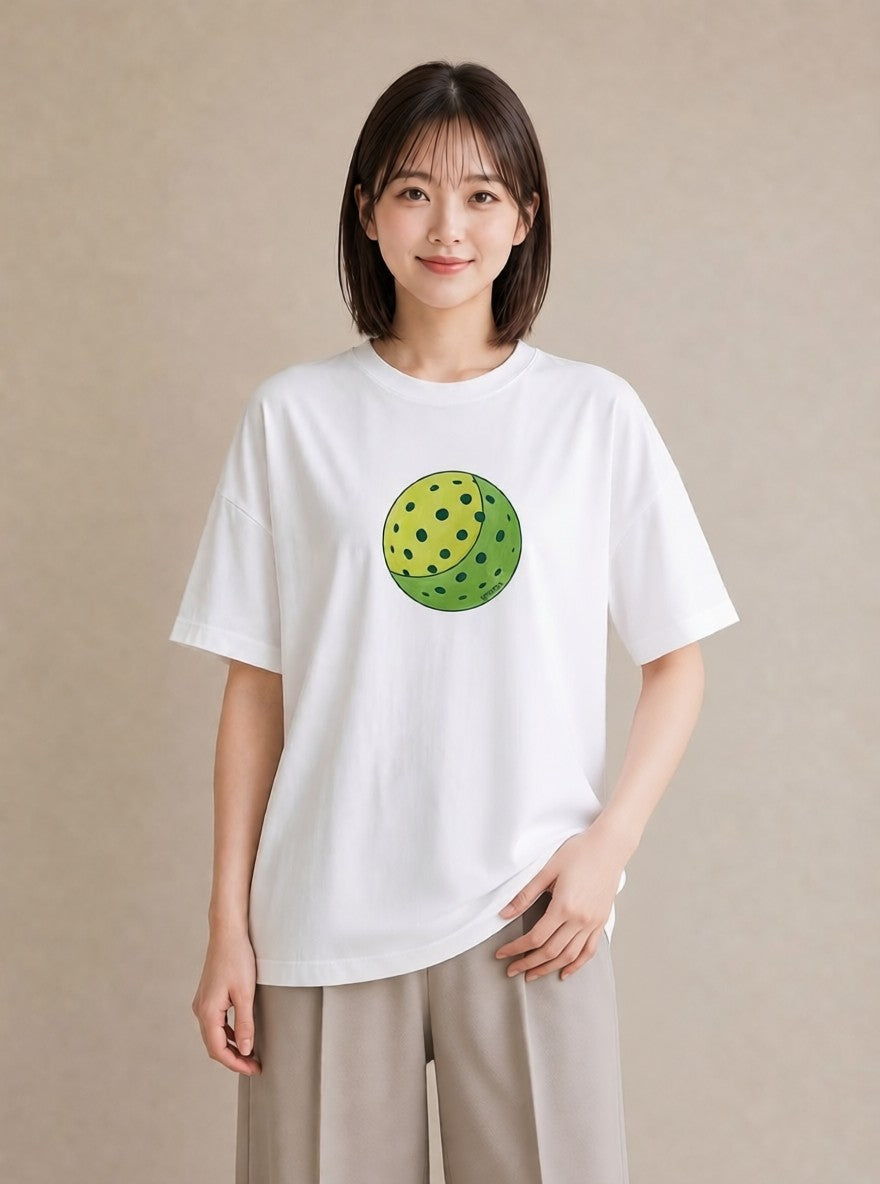 グラフィックTシャツ レディース おにぎり 食べ物 フード イラスト フェミニン 敬老の日 ホワイトデー 白T