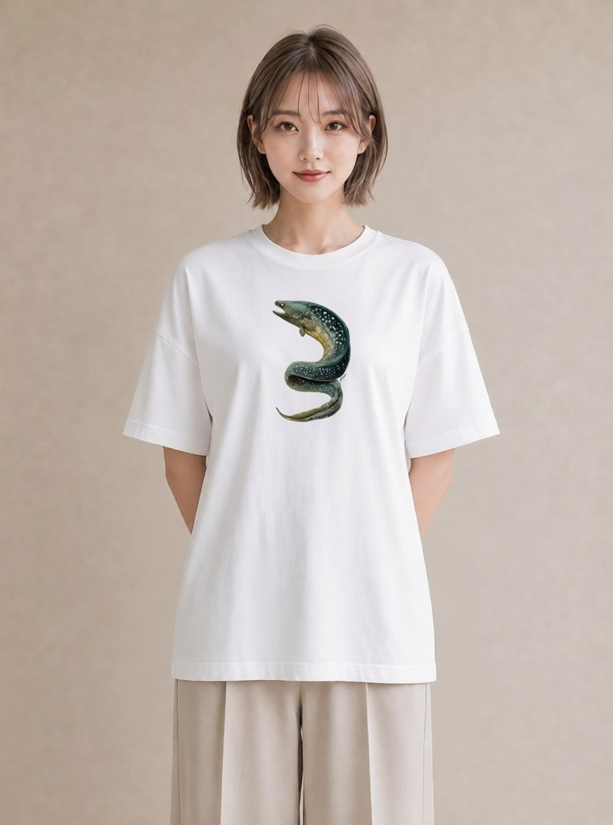 デザインTシャツ レディース レオパ ペット 動物 イラスト 北欧風 ホワイトデー 春服 白T