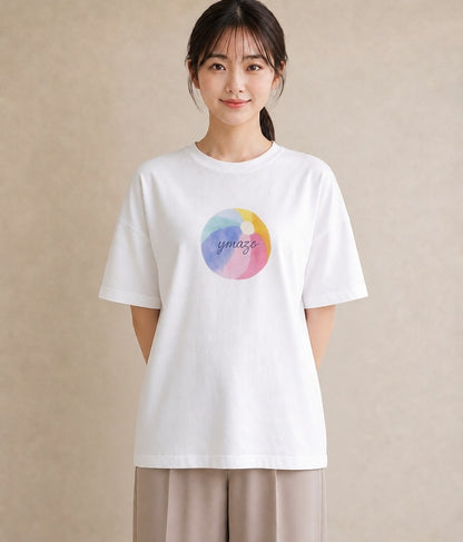 プリントTシャツ レディース だんご 食べ物 フード イラスト 休日コーデ 買い物 夏コーデ 白T