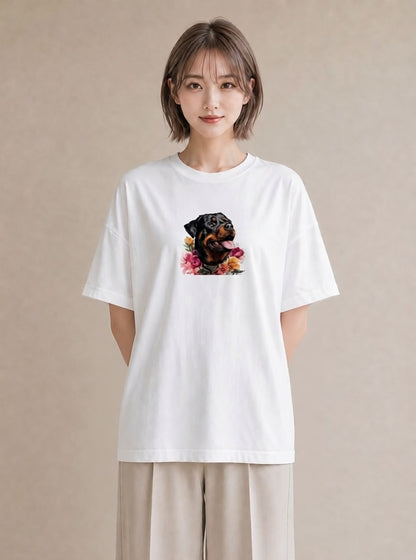 Tシャツ レディース ラブラドールレトリバー 犬 いぬ イラスト シンプル ホワイトデー 春服 白T