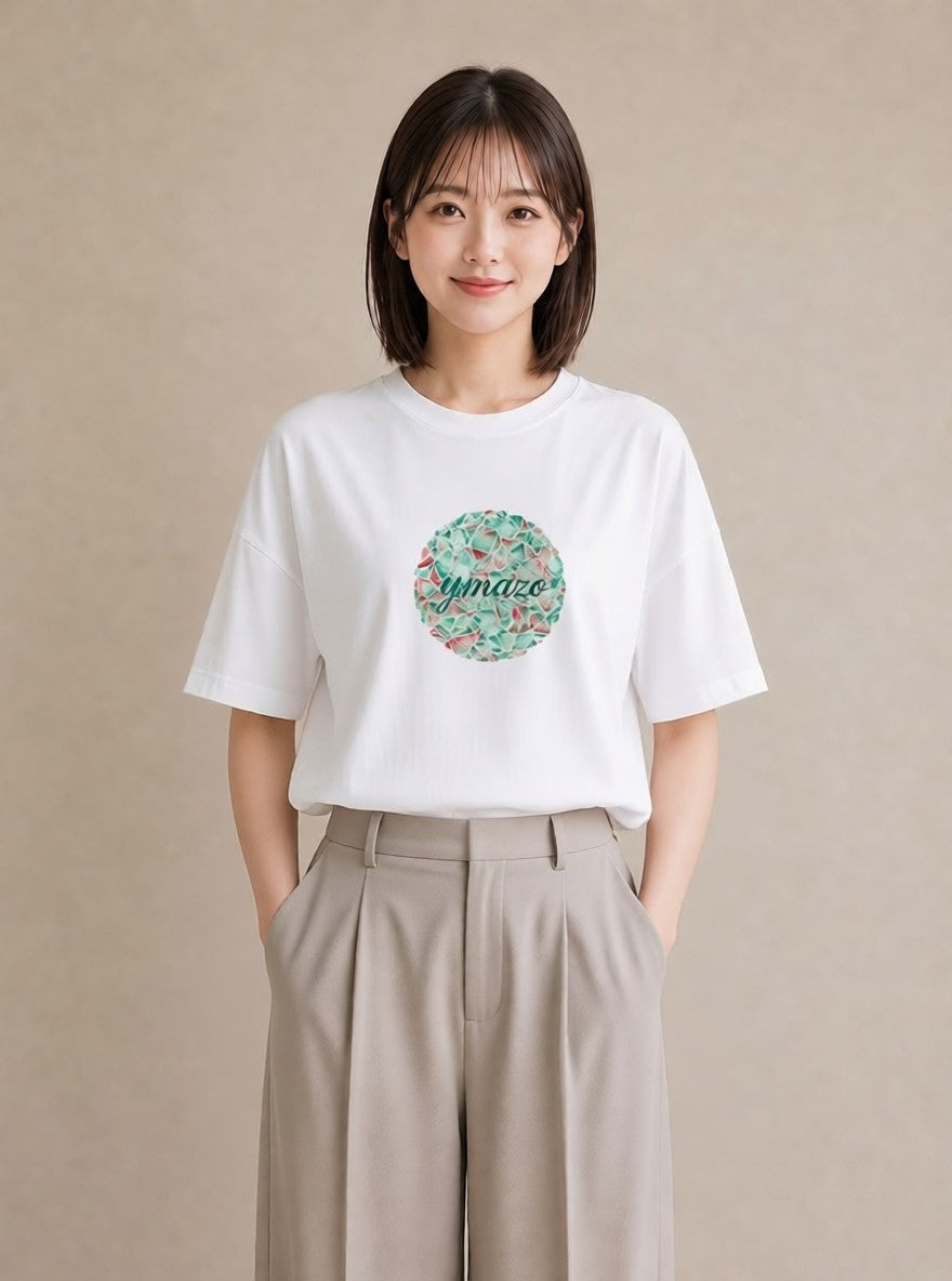 デザインTシャツ レディース 牡牛座 星空 宇宙 イラスト ゆるコーデ 母の日 ビーチ 白T