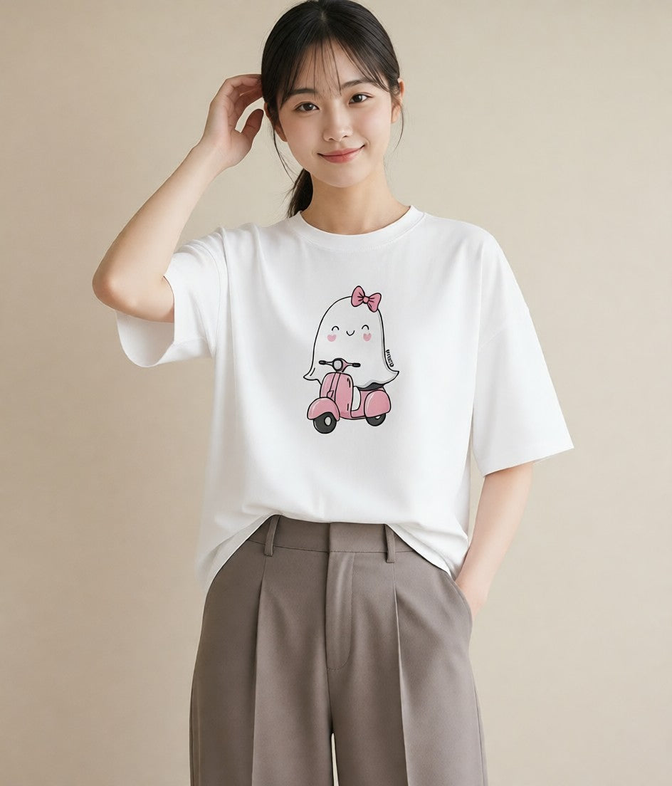 Tシャツ レディース アザラシ 動物 アニマル イラスト きれいめ 女性 旅行用 白T