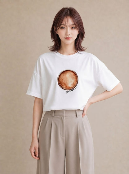 プリントTシャツ レディース 封蝋 手紙 アンティーク ナチュラル イラスト ヴィンテージ風 敬老の日 ホワイトデー 白T