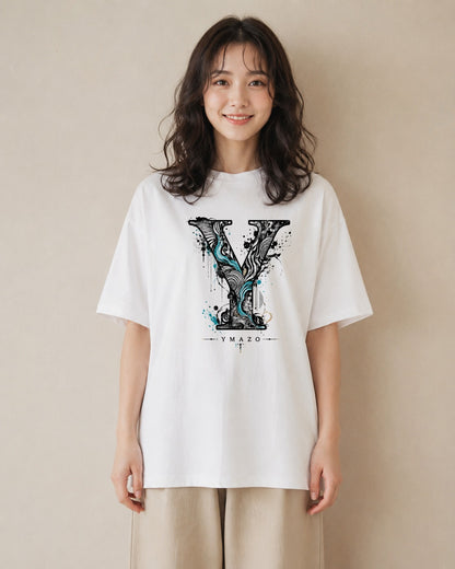 蒼天｜水彩 半袖Tシャツ レディース