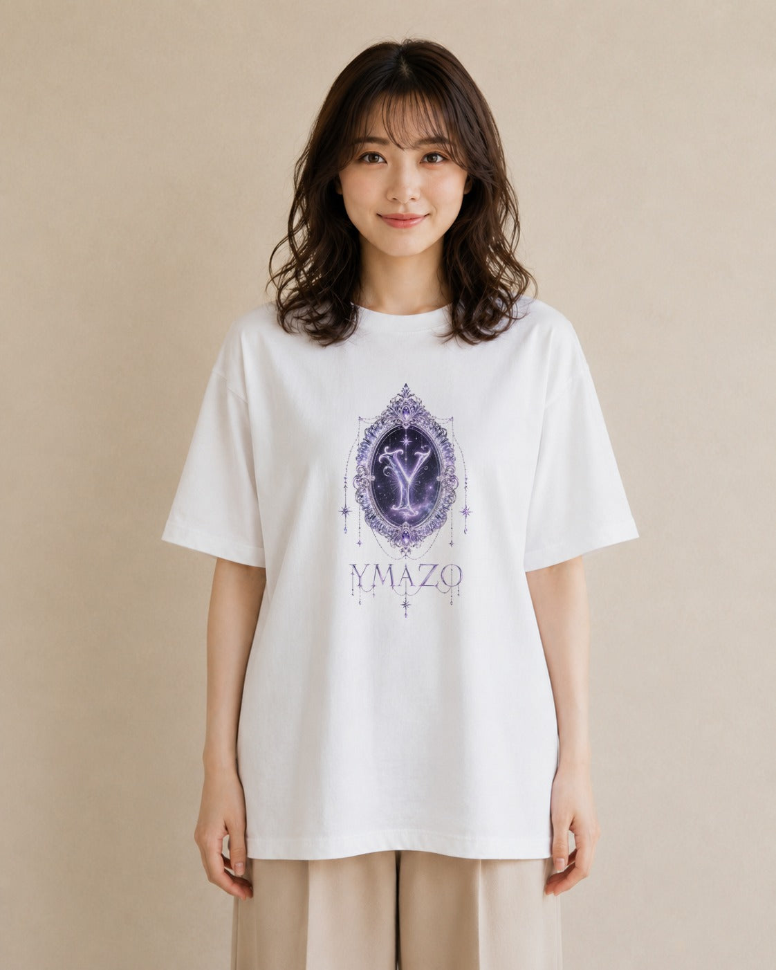 月夜の宝石｜水彩 半袖Tシャツ レディース