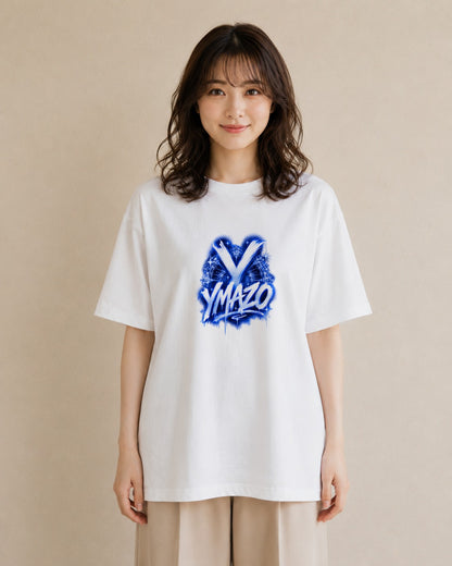 藍のしるべ｜水彩 半袖Tシャツ レディース（スタンダードプリント 15×20cm）