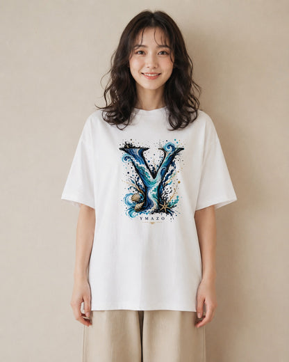 渚のうた｜水彩 半袖Tシャツ レディース