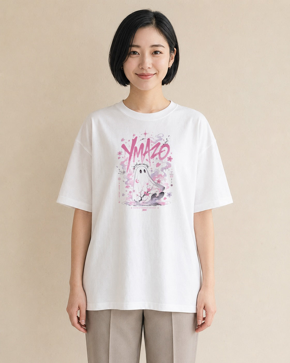 花便り｜水彩 半袖Tシャツ レディース