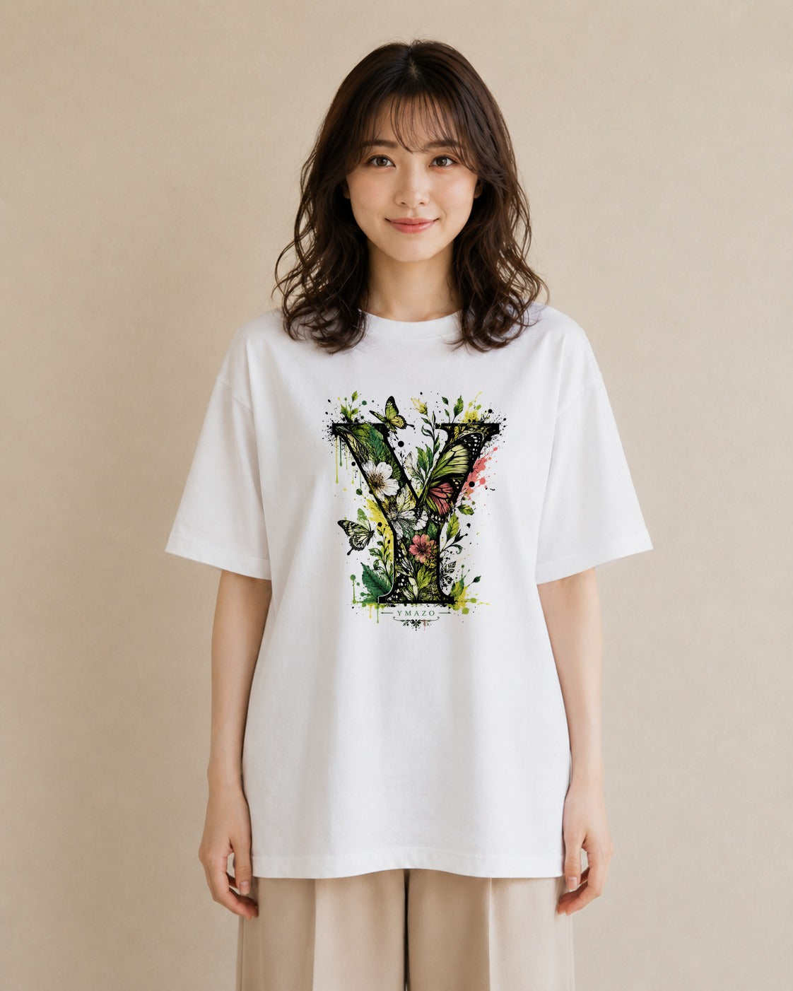 新緑のころ｜水彩 半袖Tシャツ レディース