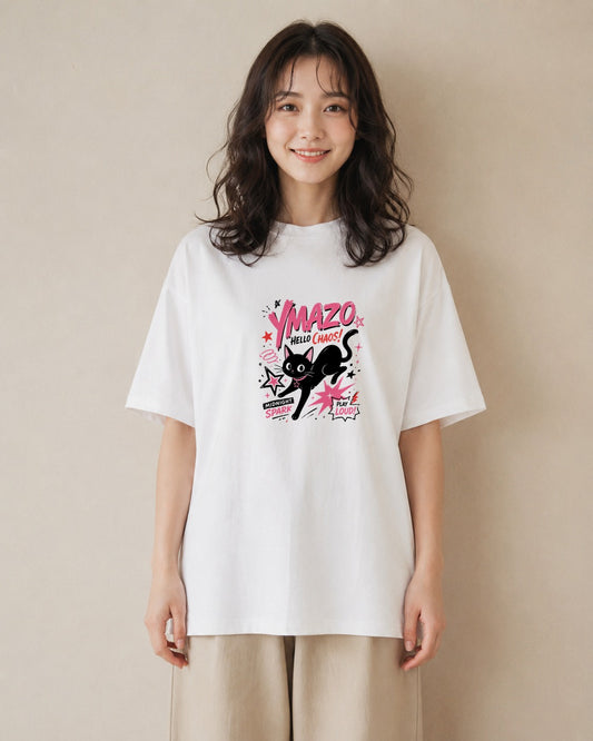 桜さやか｜水彩 半袖Tシャツ レディース（スタンダードプリント 15×20cm）