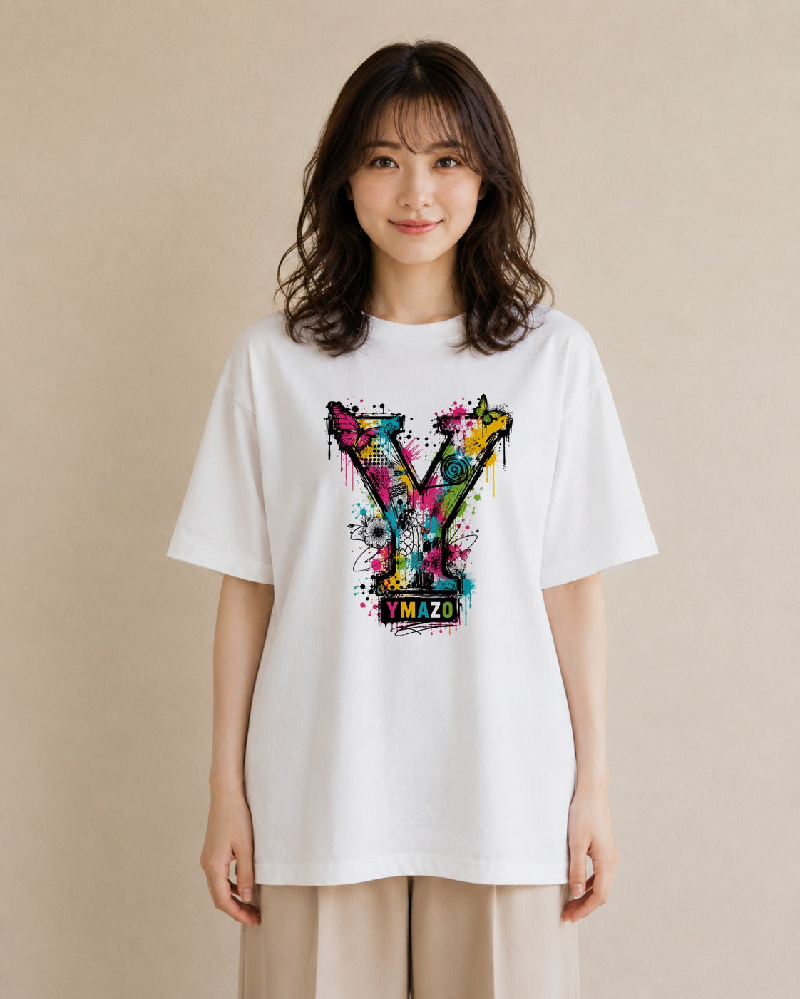 若葉のいぶき｜水彩 半袖Tシャツ レディース