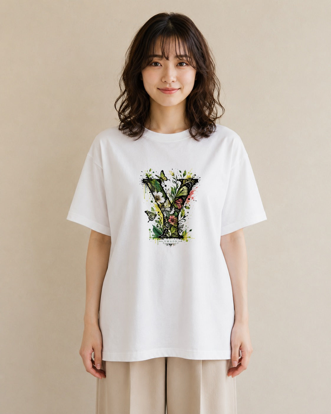 新緑のころ｜水彩 半袖Tシャツ レディース（スタンダードプリント 15×20cm）