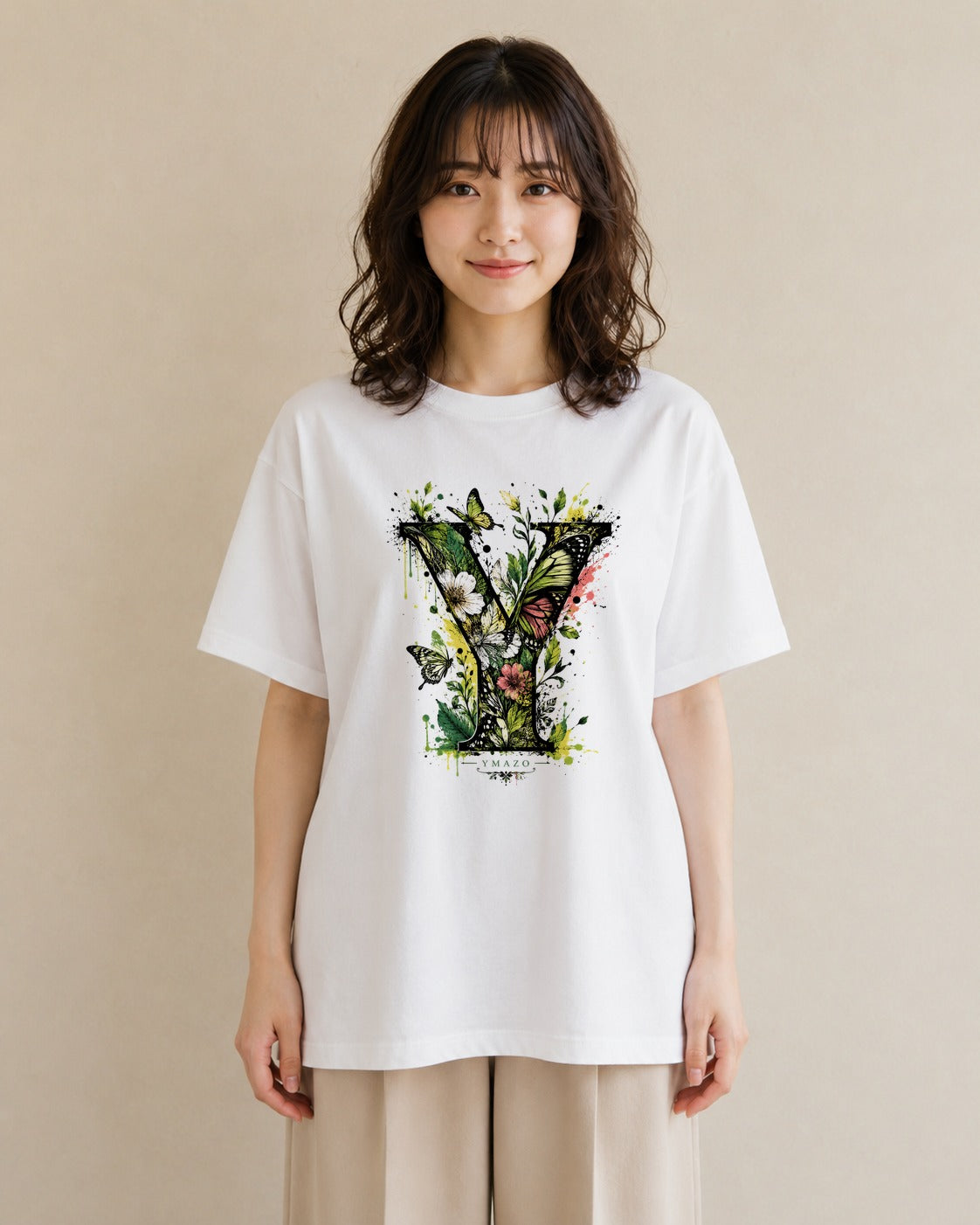 新緑のころ｜水彩 半袖Tシャツ レディース